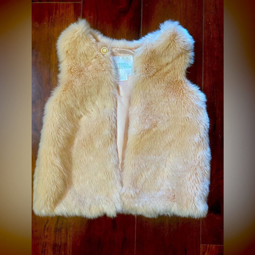 Toddler Girls Faux Fur Vest